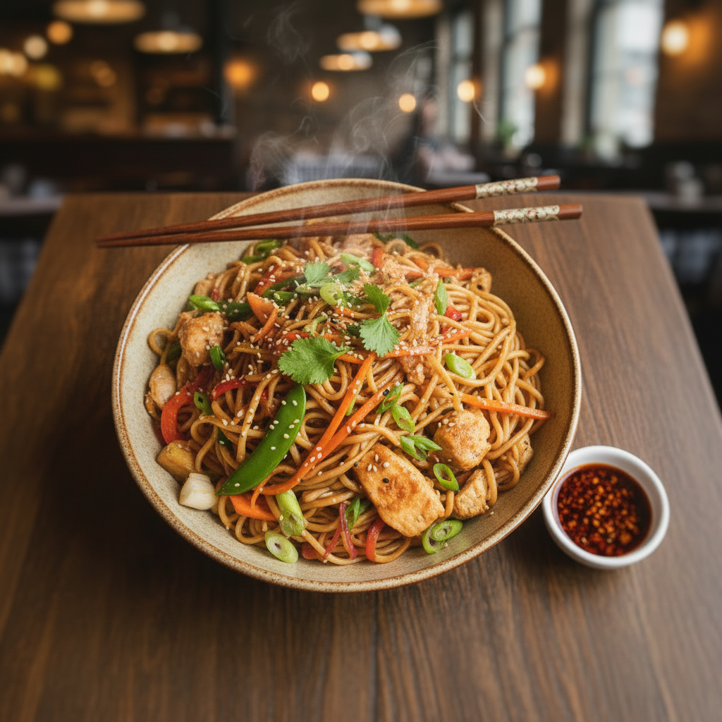 Stir-Fried Egg Noodles